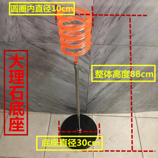 电吹风机架发廊专用理发店免打孔不锈钢置物架落地大理石风筒架子