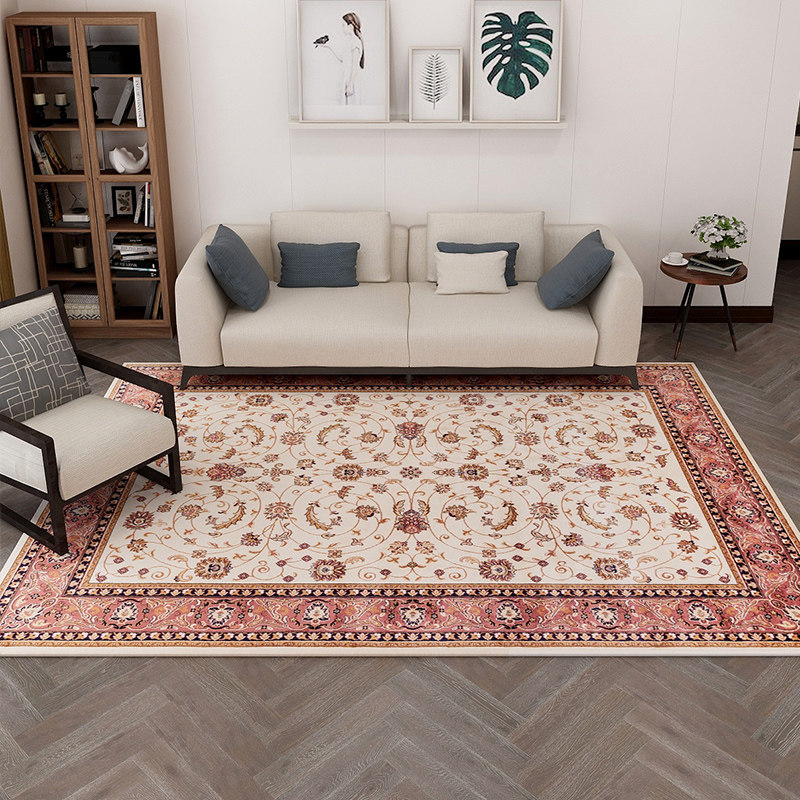 薄地毯超薄客厅门厅卧室简约现代茶几进门不卡门缝欧式进口地垫