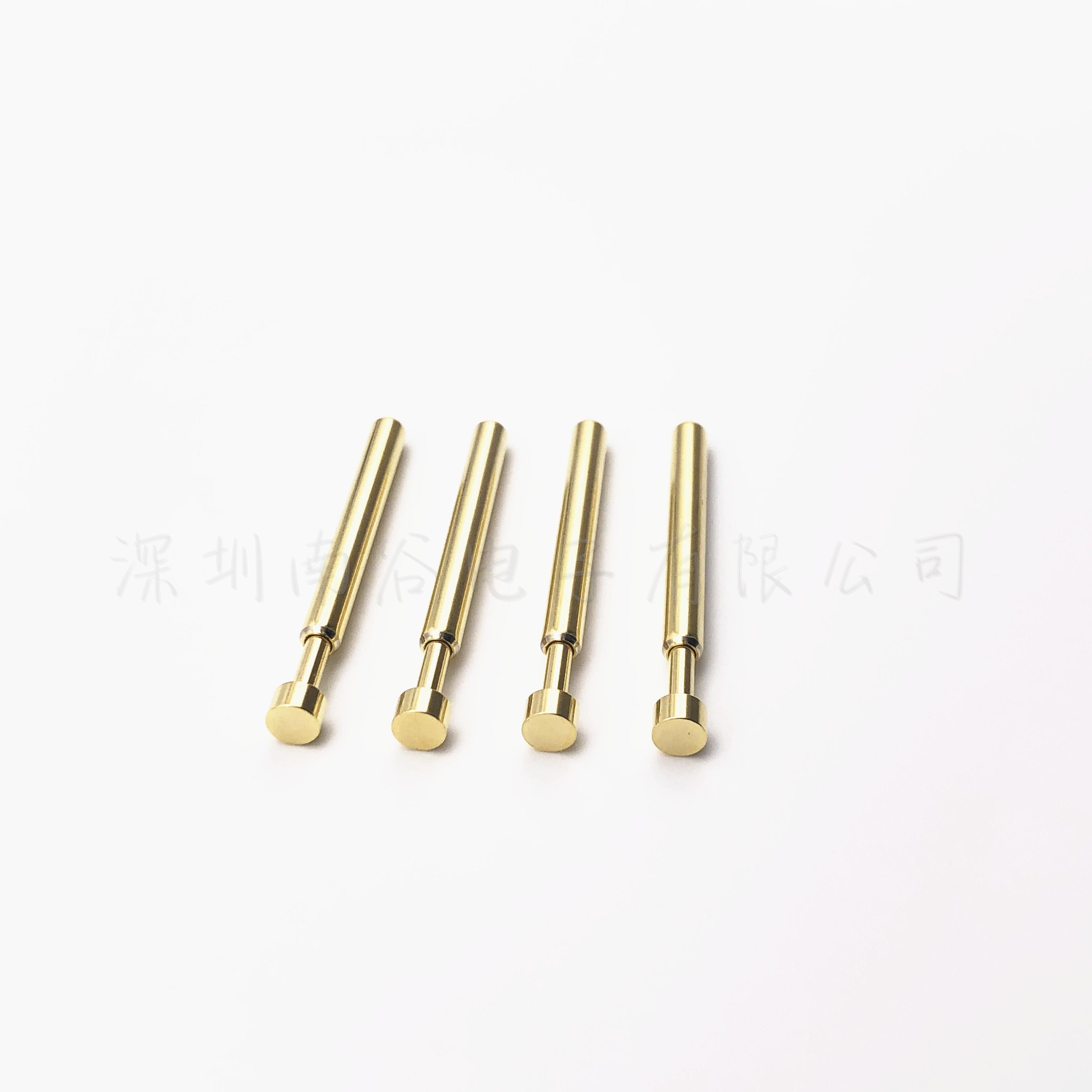 华荣镀金 UB189-G400 BG45 4.0mm镀金平头 .15/6.5mm 测试探针