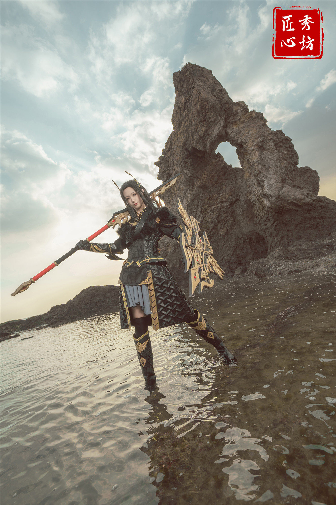 剑网三 剑3 未烬 苍云萝莉 盾萝 玄甲苍云cos