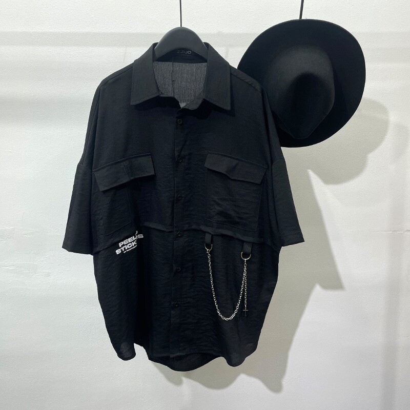 杭州julius 暗黑男装男装衬衫更新时间:2022年12月26日原创夏季潮牌