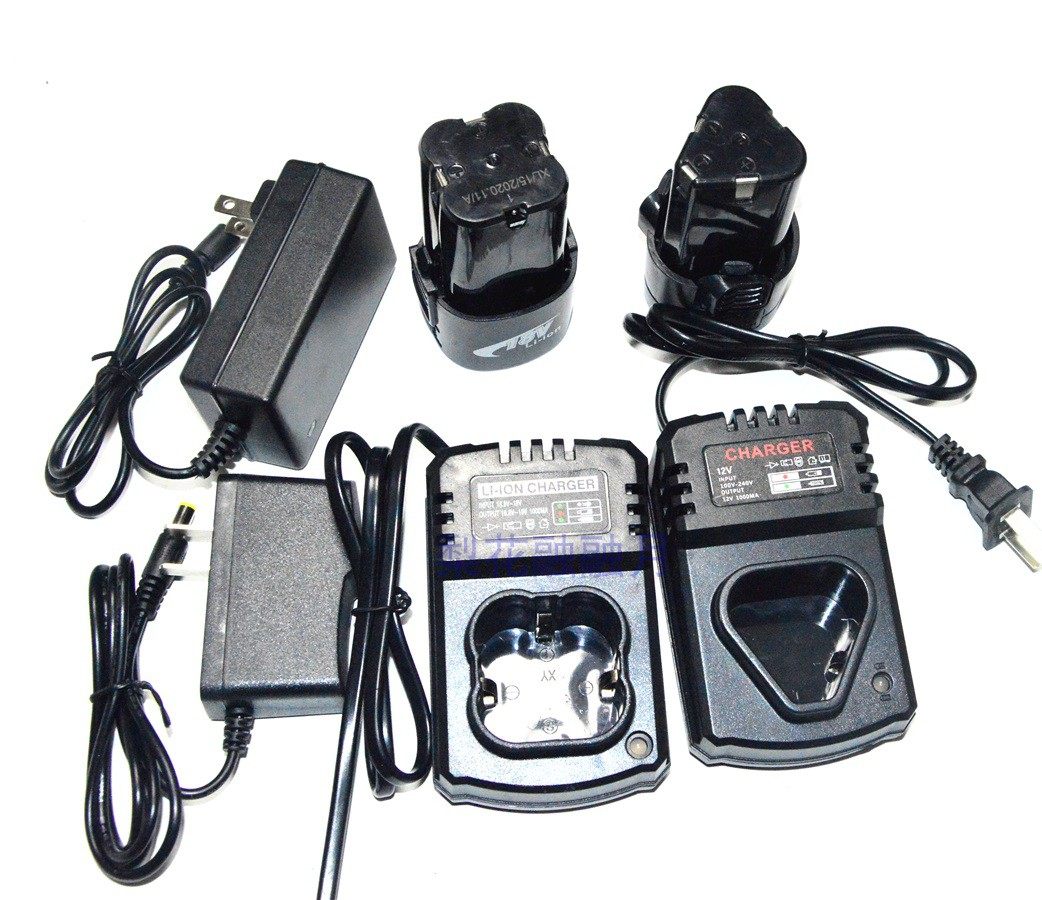电钻喜多忠义进军12v168v18v锂电池充电手电充电器