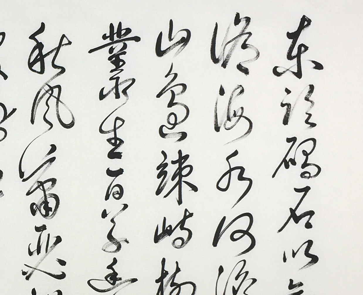 李兴亚《东临碣石以观沧海》中国第一左草