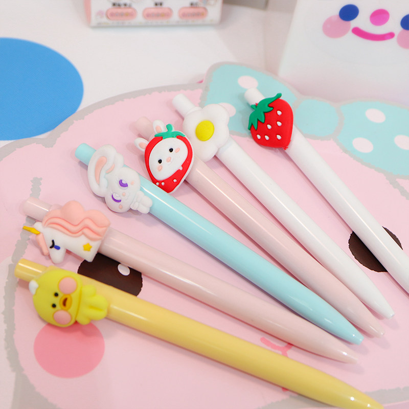 独角兽星座盲盒中性笔可爱卡通一正文具学生用走珠签字笔高颜值超萌