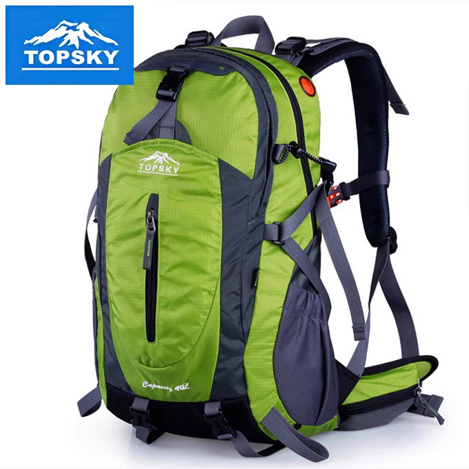 Topsky旅行登山包双肩男女大容量徒步防水专业旅游户外背包40L50L