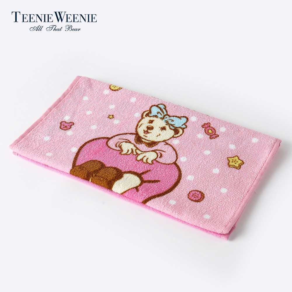 TeenieWeenie小熊甜蜜熊卡通可爱300*500mm小毛巾TTTW7F801T