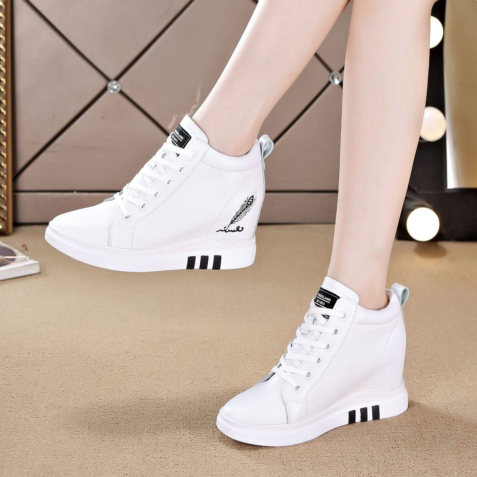 特价高邦运动鞋女 内增高