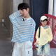 男童长袖T袖2025夏季新款童装儿童条纹防晒衣空调服轻薄上衣夏装t