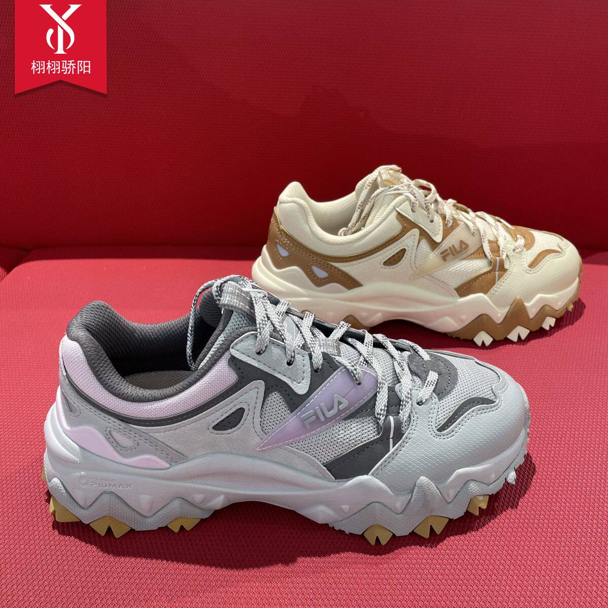 fila斐乐情侣鞋2023年早春新款猫爪鞋运动鞋f12m312109f12w312109