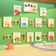 幼儿办园理念文化环创主题墙面贴纸画成品托管班教室布置装饰形象