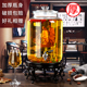 无铅加厚泡酒坛子玻璃泡酒瓶家用广口人参酿酒瓶酵素果汁罐带龙头