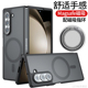 适用三星Z Fold6手机壳防摔超薄zfold5保护套透明Flip6硅胶软壳带铰链Galaxy FOLD7外壳Magsafe磁吸指环支架