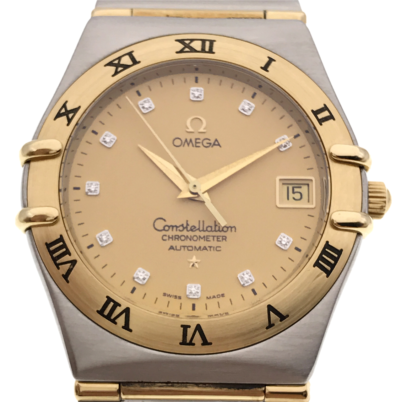 0新]欧米茄星座系列内钻1202.15.00自动机械男表