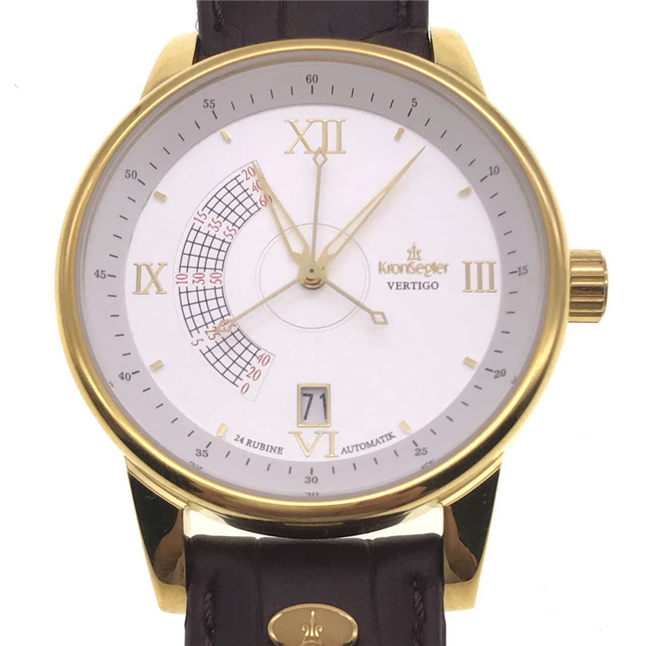 9新]坤格vertigo系列ks747.sg皮带自动机械男表