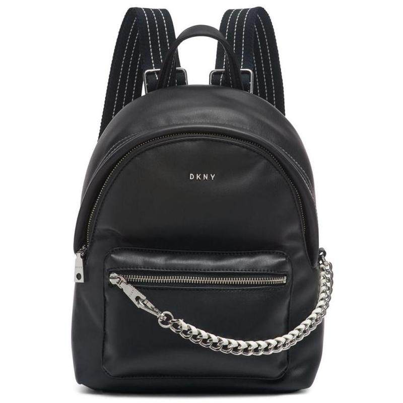 dkny唐可娜儿女包双肩包背包上班通勤逛街链条正品12039652