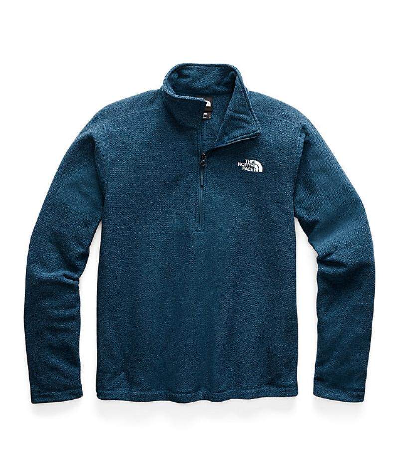 thenorthface北面男抓绒衣上衣立领保暖拼接logo美国直邮3rw7