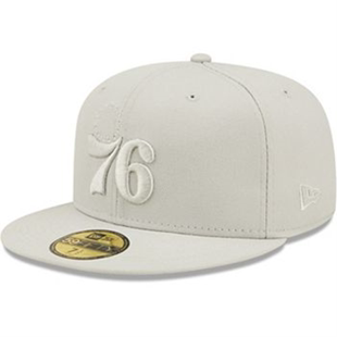NEW ERA CAP纽亦华男帽运动帽棒球帽费城76人队刺绣徽标四季款