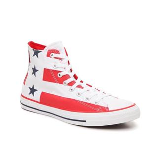 Converse/匡威男帆布鞋高帮板鞋运动鞋红色条纹星星正品475116