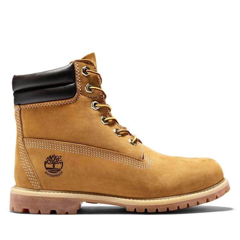 timberland添柏岚女靴大黄靴潮工装短靴皮面防水正品jx42687713