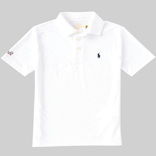 拉夫劳伦POLO RALPH LAUREN8-20男孩童装短袖性能弹力纯色Polo衫