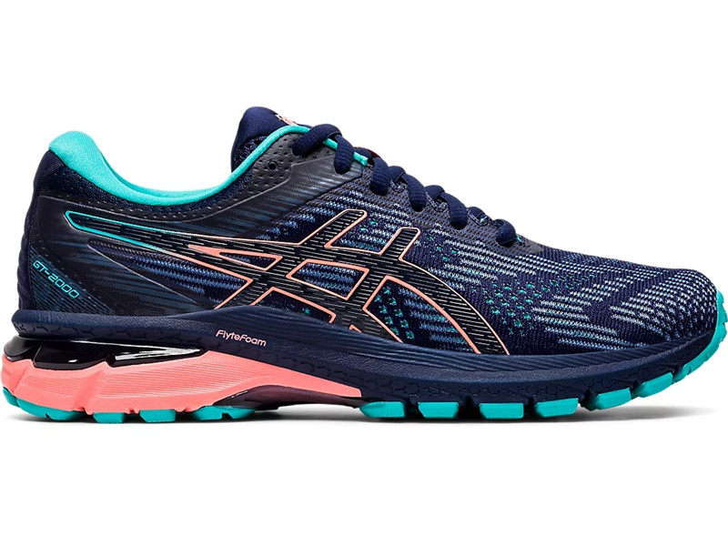 asics亚瑟士gt20008女鞋透气次旗舰跑步运动鞋1012a591