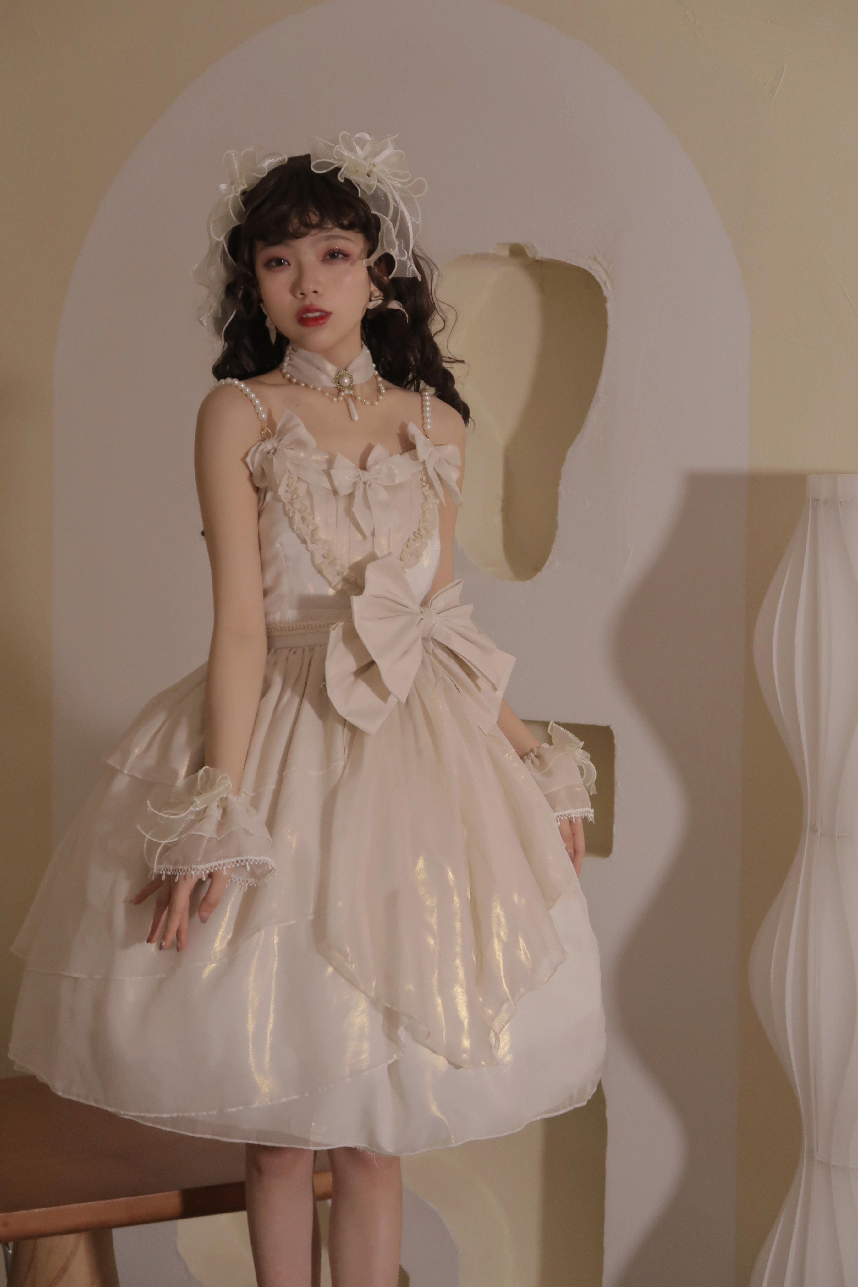 【琉璃之砂】lolita原创洋装jsk花嫁连衣裙lo裙cla系公主裙