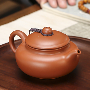 紫砂茶壶大容量泡茶壶大号紫砂功夫茶具西施壶单壶球孔过滤泡茶器