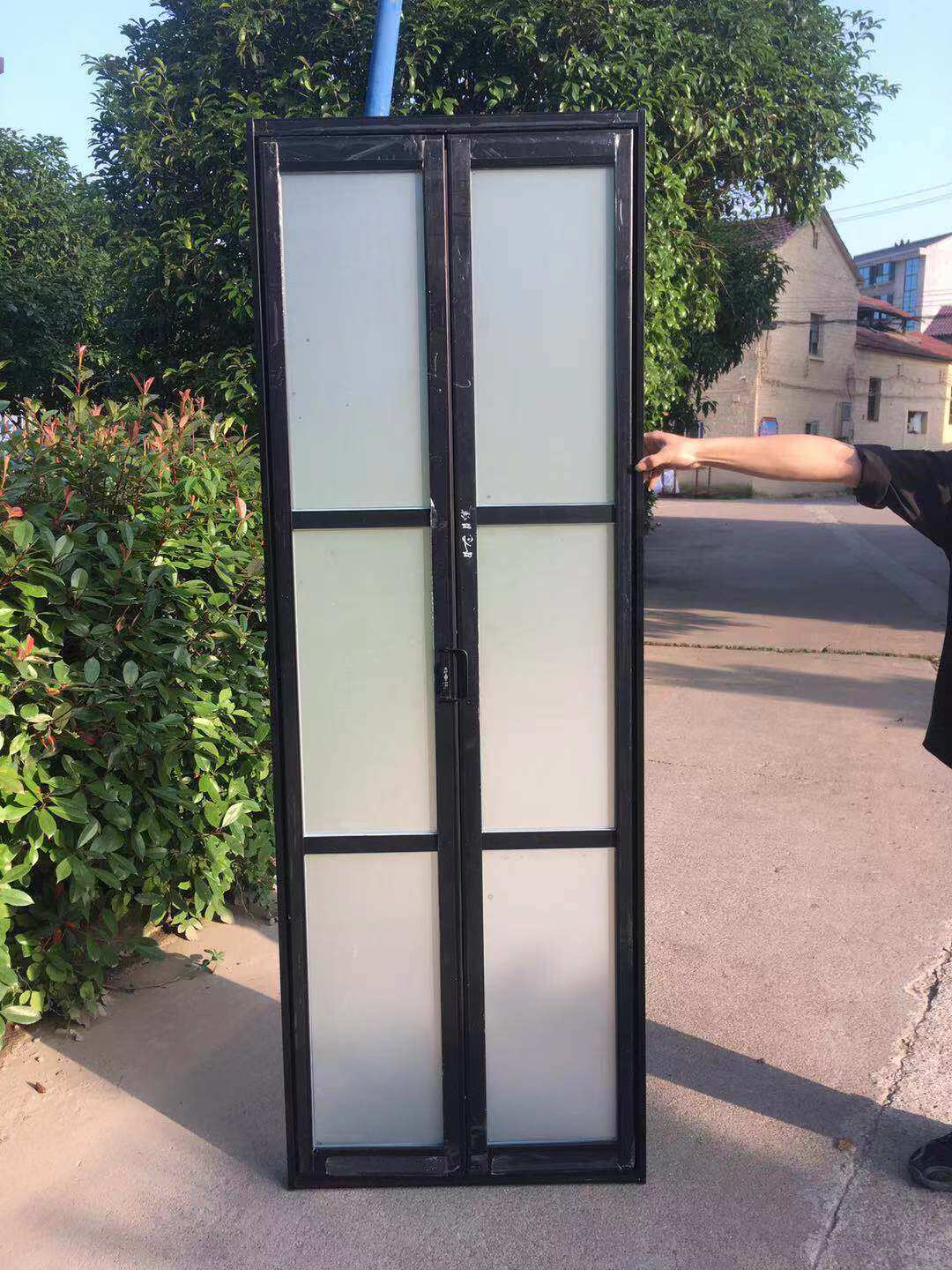 卫生间门推拉厨房厕所极窄小折叠隐形室内 客厅阳台无下轨家用