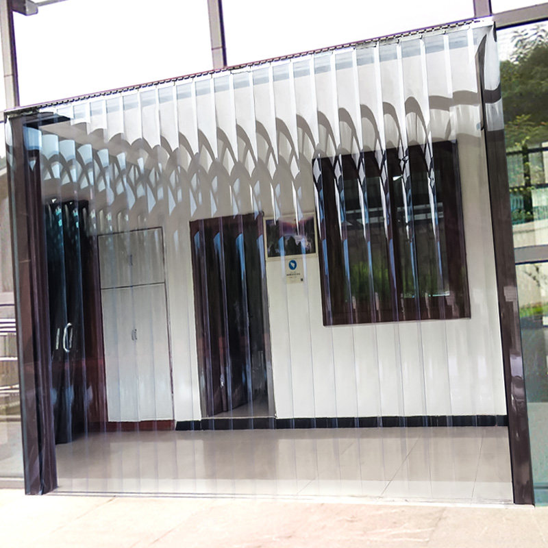 纯料超透明pvc塑料软门帘空调冬季保暖防风加厚家用隔断帘子定做