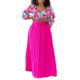 plus size dress for women two pieces sets top skirt suits 裙