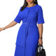 3XL plus size African dresses big size clothes female OL new