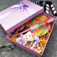 情人节超大500g七彩棒棒糖波板糖礼物生日糖果创意零食礼盒送朋友