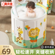 儿童泡澡桶宝宝洗澡桶可折叠泡浴桶游泳桶婴儿家用可坐秋冬天浴桶