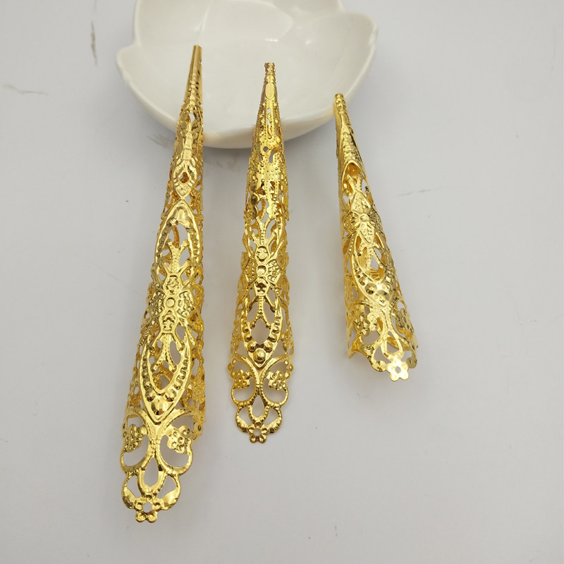 延禧攻略配饰甄嬛如懿传护甲清朝宫廷手指套护甲千手观音假长指甲