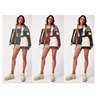 2021 trendy mid-waist women's short skirt with hips 2021 trendy mid-waist women's short skirt with hips