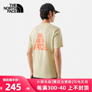 TheNorthFace北面短袖T恤男吸湿排汗速干衣2024春夏新款户外88GU