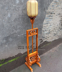 中式仿古雕花简易装饰架灯架 明清榆木家具 人气特价热卖