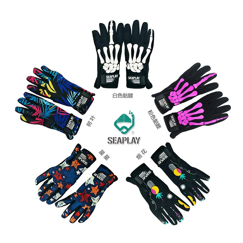 SEAPLAY New Publisher 1.8mm Diving Gloves diving Warm gloves Waterproof sunscreen motherin the Sports bag/Outdoor package/Fitting , Gloves  category - from Buy2taobao.com to provide professional Taobao agent buy service