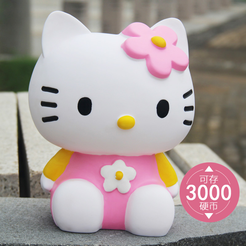 创意可爱凯蒂猫存钱罐hello kitty储蓄罐 搪胶防摔KT猫生日礼物|ruв категории фестиваль товаров/подарок, творческие подарки, копилка - от Buy2taobao.com для оказания профессиональной услуги покупки агента Taobao