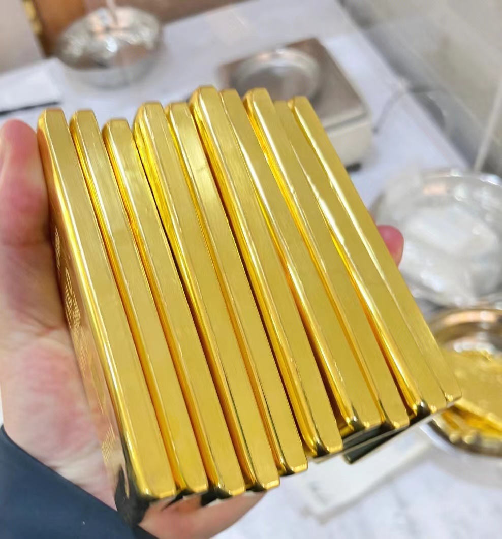 00淘宝新品林先生足金9999投资金条招财进宝黄金金块聚宝盆礼品金币5g