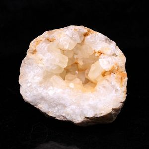 天然白水晶洞原石矿石矿水晶方解石晶体矿物科普教学标本奇石摆件