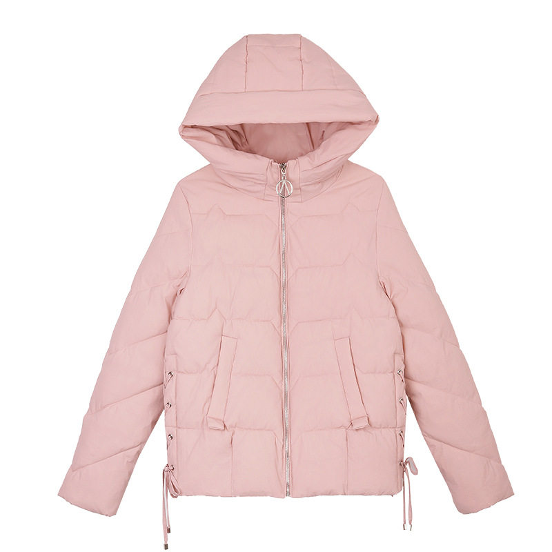 棉衣2018冬韩时尚拉链立领短款款式加厚棉服女棉袄女装保暖外套女