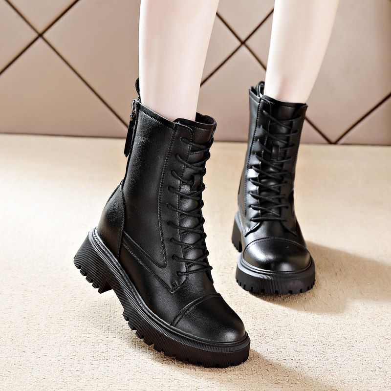 女鞋冬款2020爆款加绒加厚