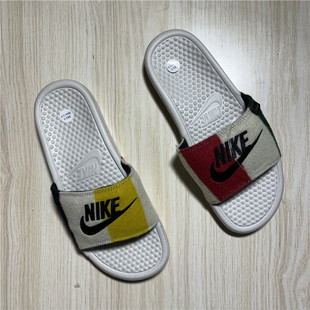 NIKE BENASSI JDI  男子夏季舒适透气防滑软底休闲拖鞋875037-101