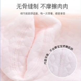 婴儿衣服新生秋冬季秋装分体两件套和尚初生包脚纯棉保暖套装冬天