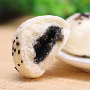 芝麻包子速冻图片