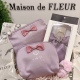 玫瑰日本代购 国内现货 Maison de Fleur 蝴蝶结缎面零钱包收纳包