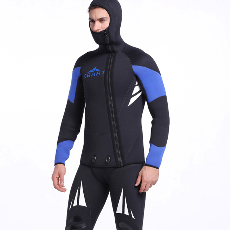 5MM diving Two piece set straps Conjoined Hunting fish zipper face shield Snorkeling Underwater Operation Gelcoatin the Outdoor/Mountaineer/Camping/Travel Goods , Outdoor clothing , Wetsuit category - from Buy2taobao.com to provide professional Taobao agent buy service