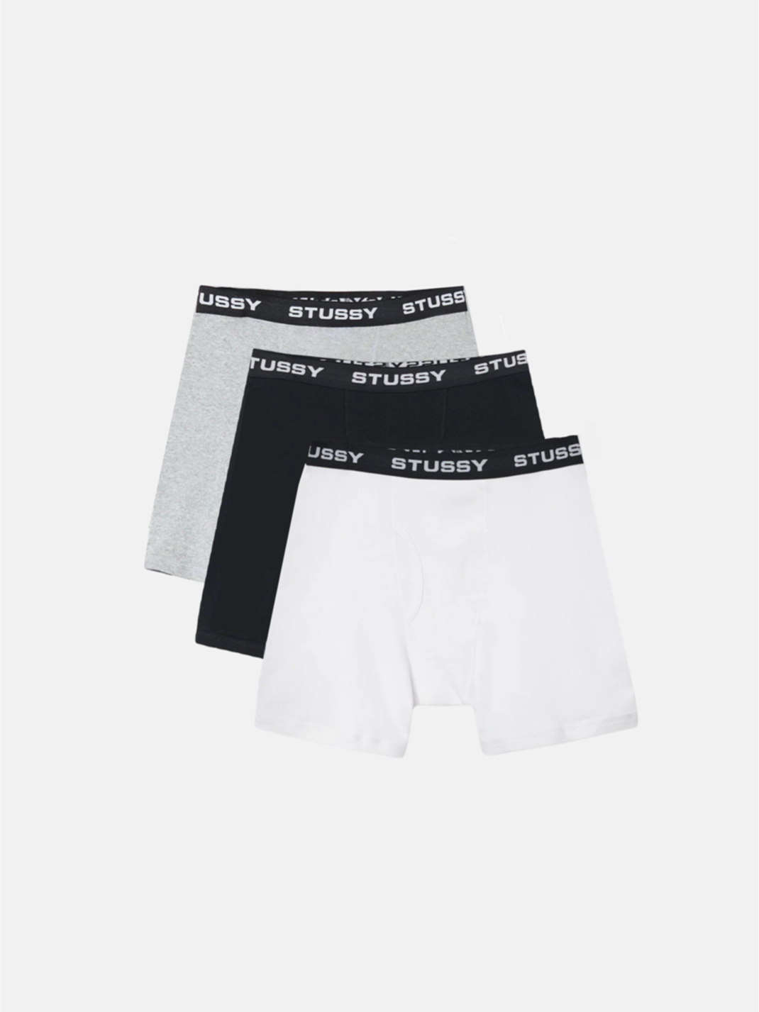 官网正品 Stussy Boxer Briefs 经典Logo 平角内裤基础款潮人内裤