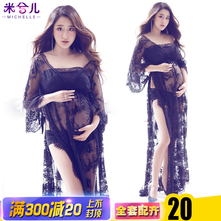 米兮儿影楼孕妇照拍照写真主题服装大肚艺术妈咪照性感蕾丝连衣裙|msdalam kategori Bekalan Ibu / Ibu / Pemakanan, bersalin, pakaian Studio - dari Buy2taobao.com untuk memberikan perkhidmatan ejen Taobao profesional membeli
